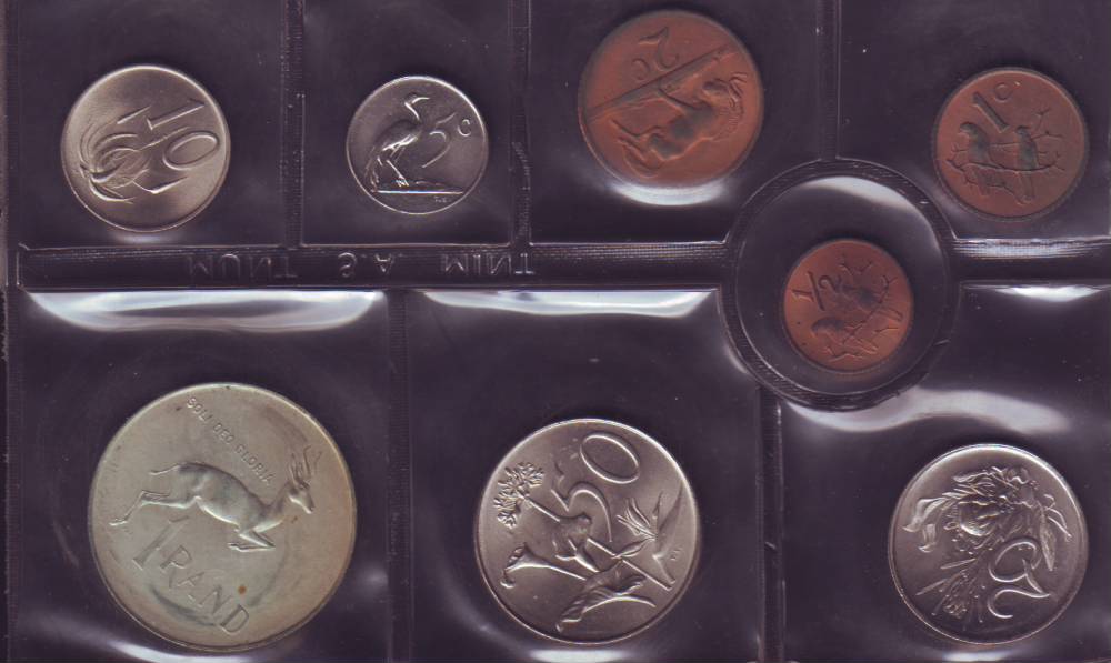 1970 Uncirculated Set 1c to R1
