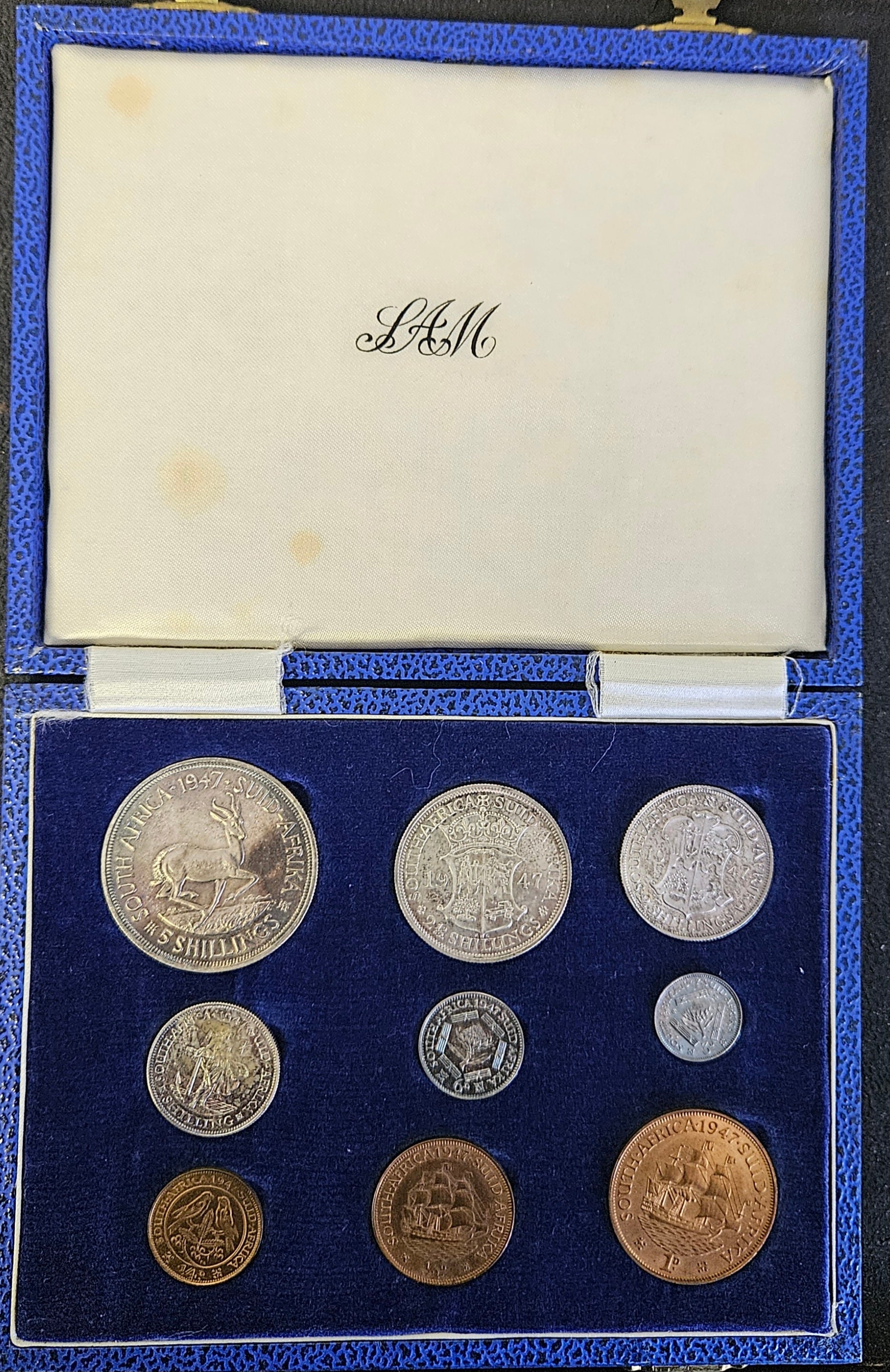 SA 1947 SHORT PROOF SET