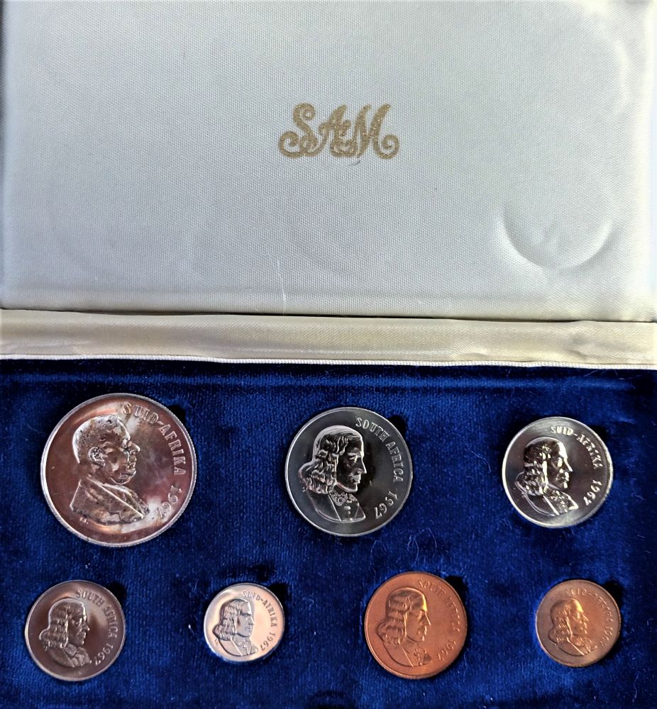 1967 Proof Set 1c to R1