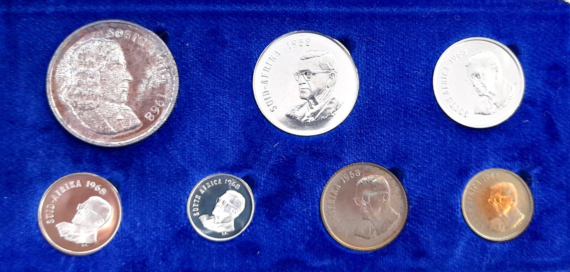 1968 Proof Set 1c to R1