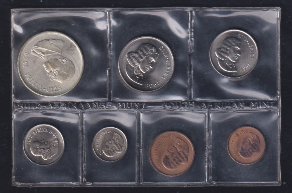 1969 Uncirculated Set 1c to R1