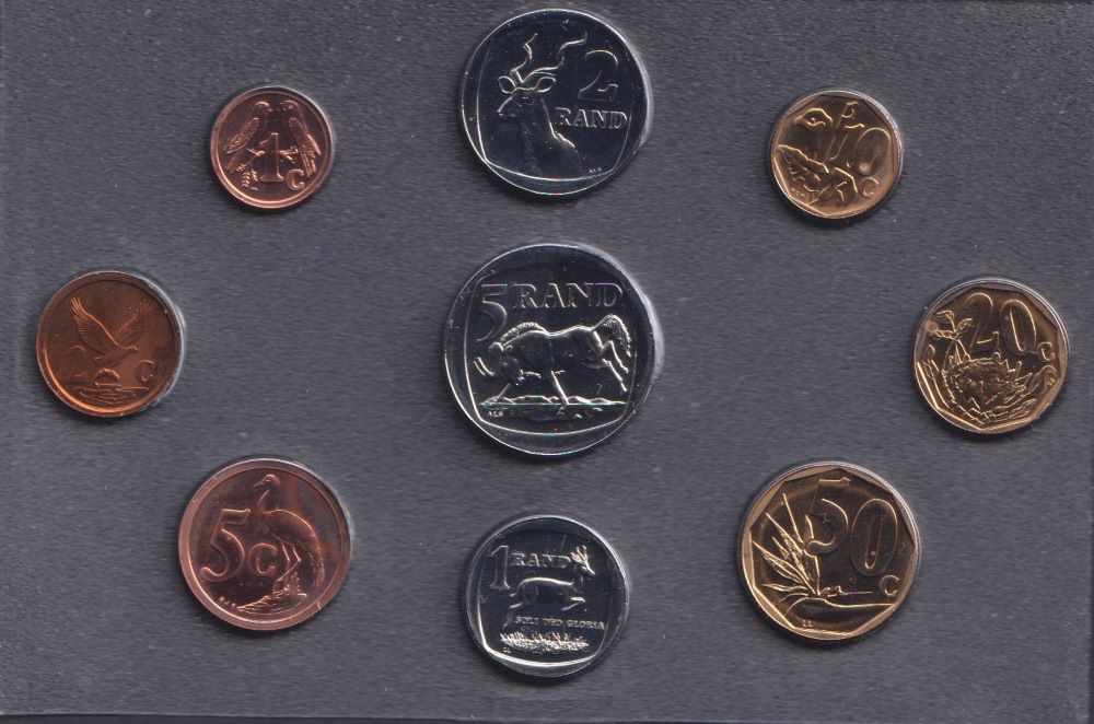 1996 SA Mint issued Uncirculated Coin Set