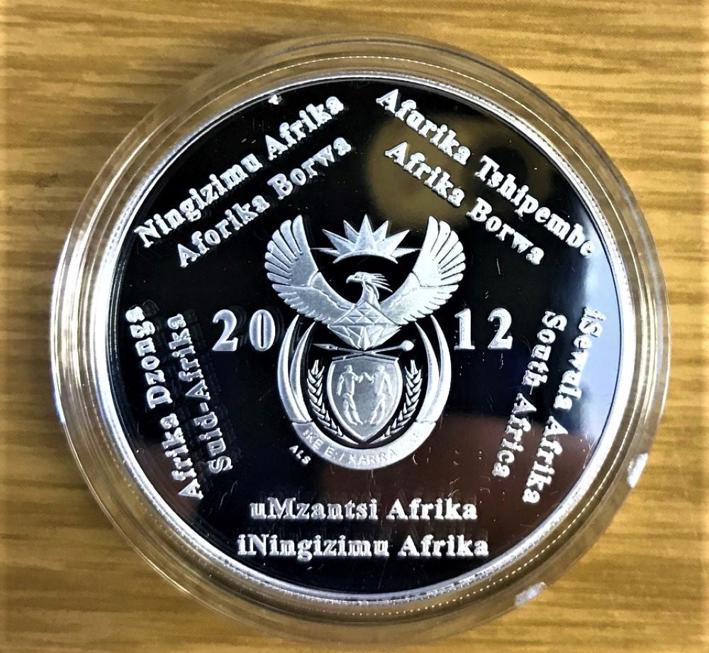 Silver Proof R2 Antarctica - Discovery Of The South Pole - 2012
