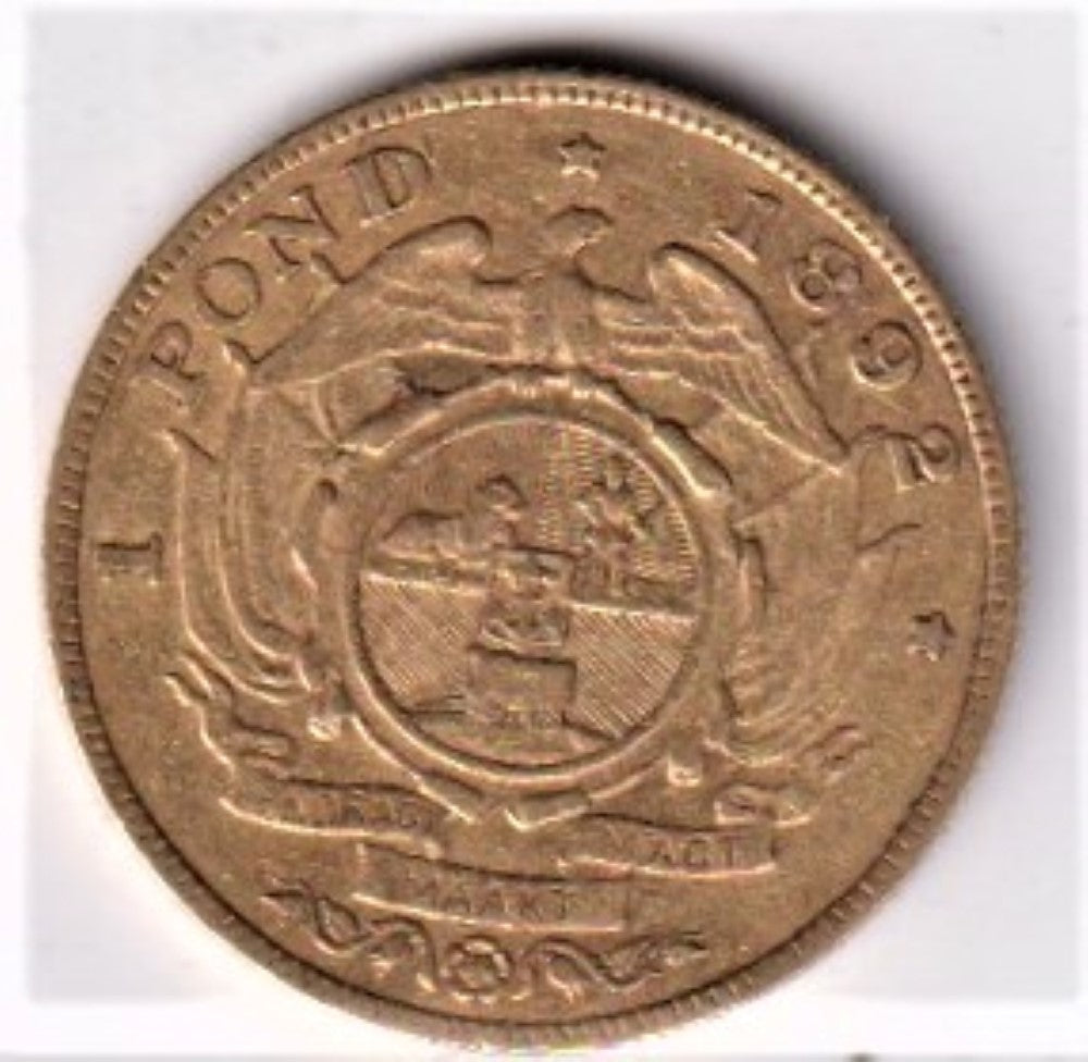 ZAR 1892 GOLD POND SINGLE SHAFT