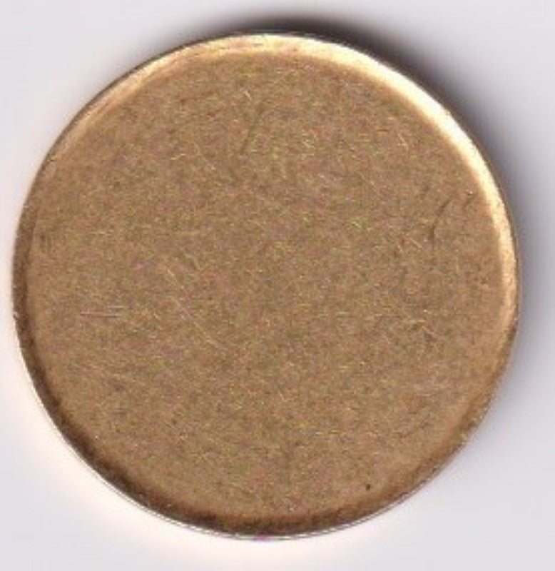 KAALPOND WITH RIM -  UNGRADED  8 GRAMS: 22 CT GOLD: DIAMETER 21-22mm