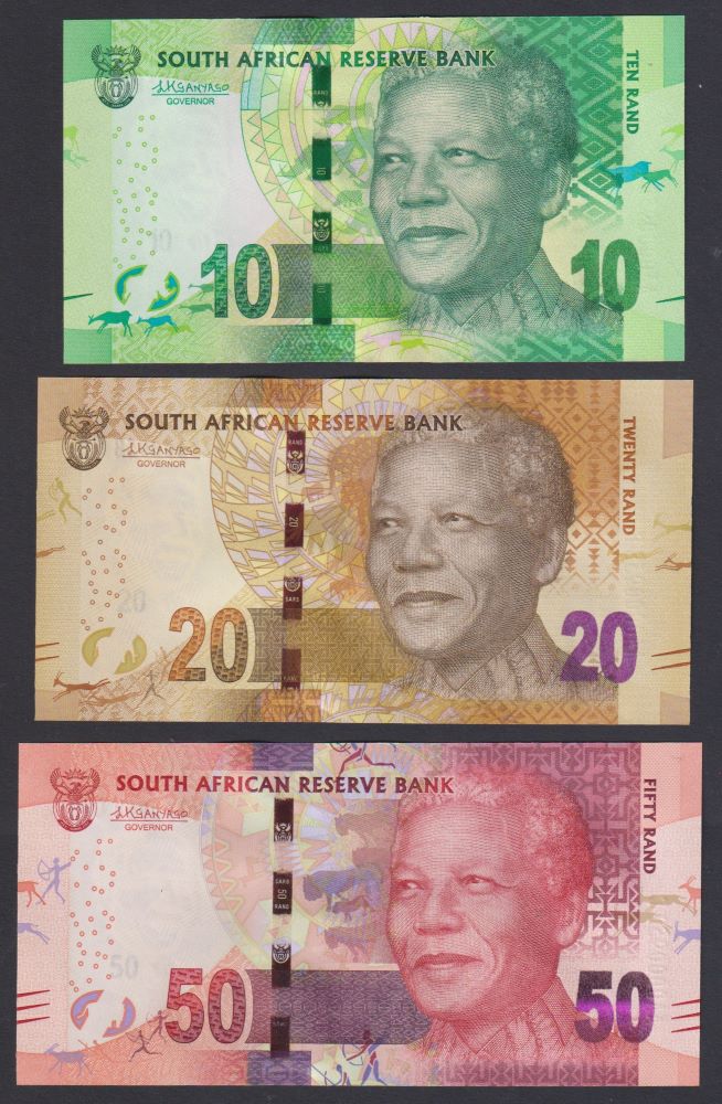 MANDELA  AA BANKNOTE SAME PREFIX SET
