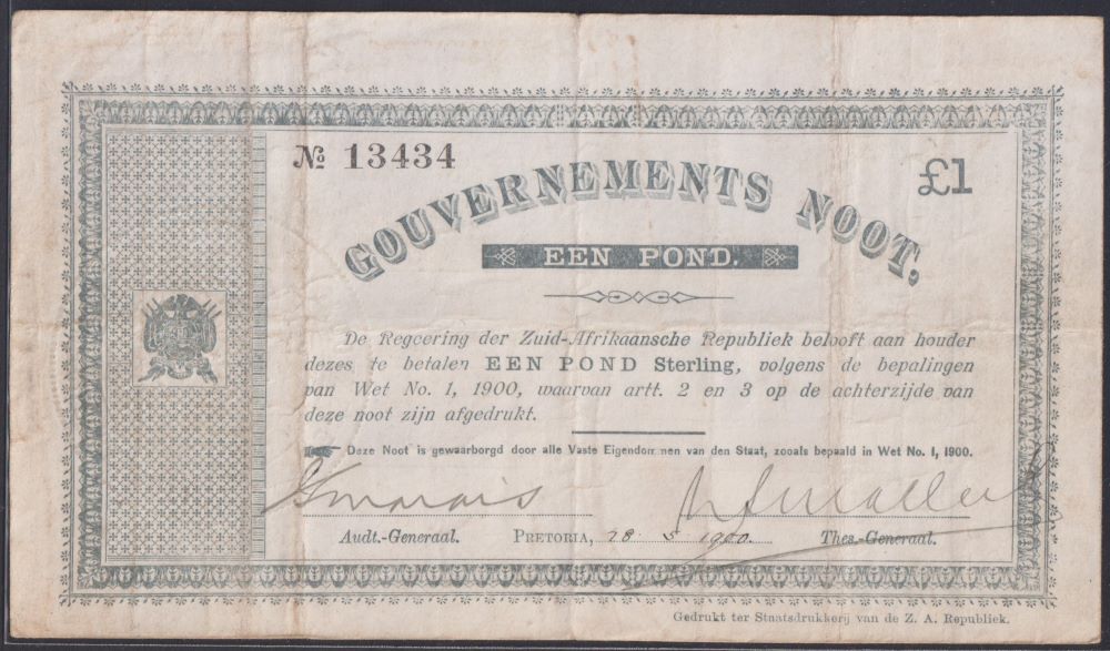 ZAR GOUVERNEMENTS NOTES- SUPERB HANDBOOK