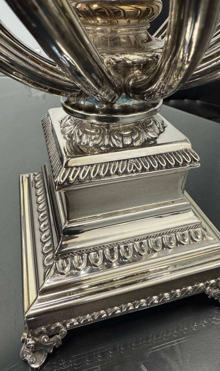 SILVER 12 CUP WINE FOUNTAIN - 925 SILVER HALLMARK -HADAD BRAND- BEAUTIFUL