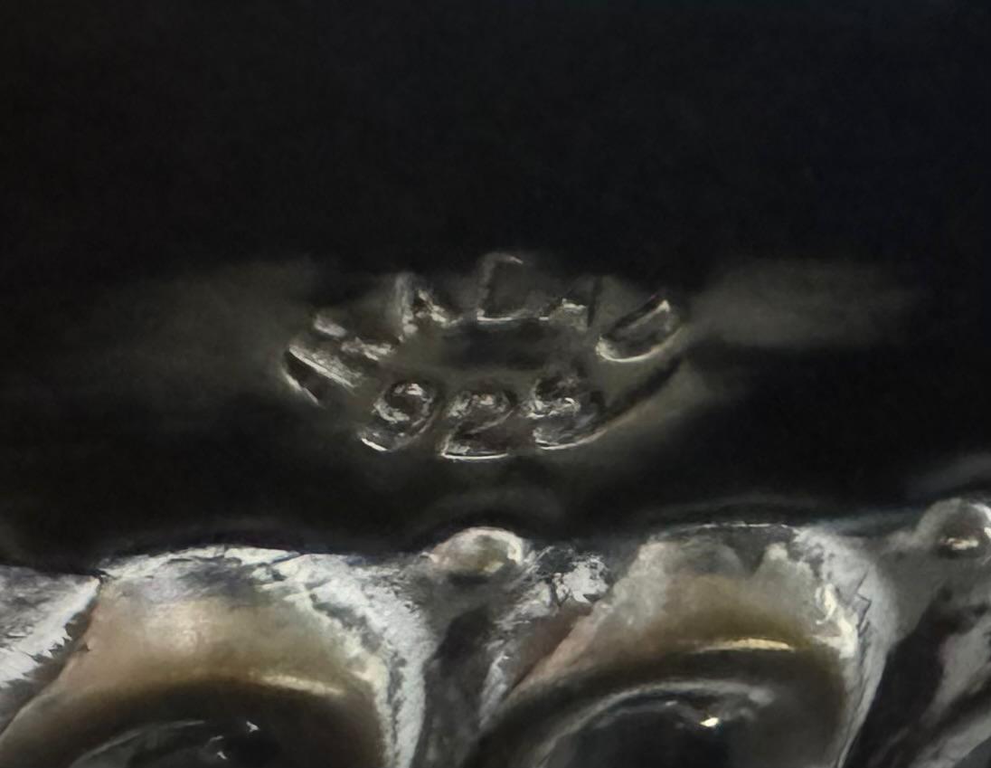 SILVER 12 CUP WINE FOUNTAIN - 925 SILVER HALLMARK -HADAD BRAND- BEAUTIFUL