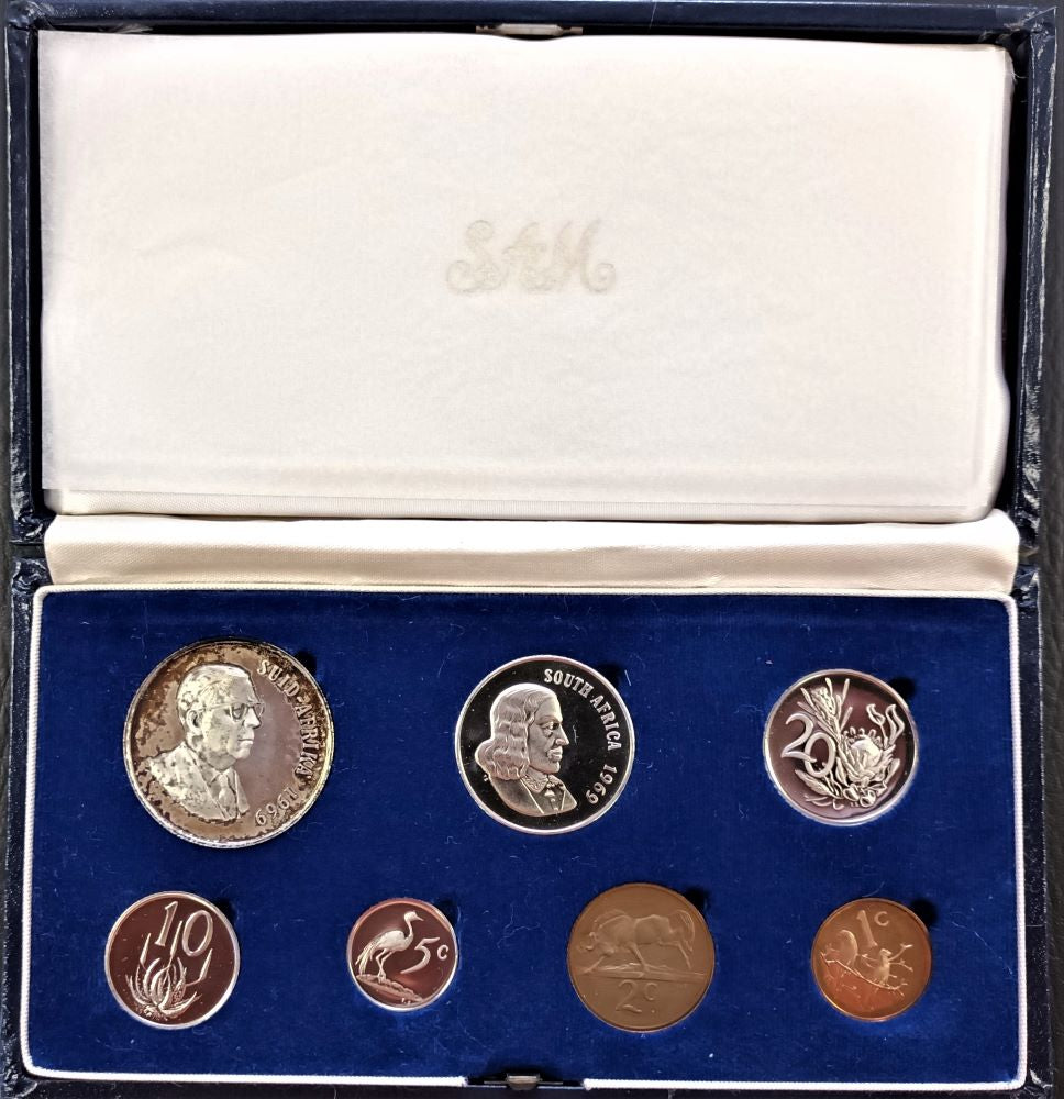 1969 Proof Set 1c to R1