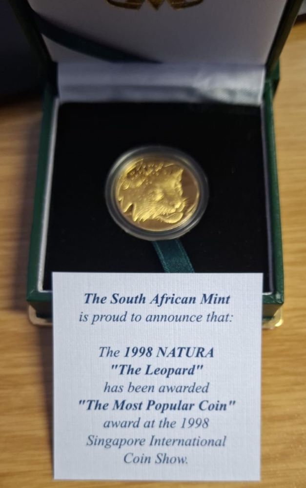 1998 NATURA QARTER OUNCE - LEOPARD