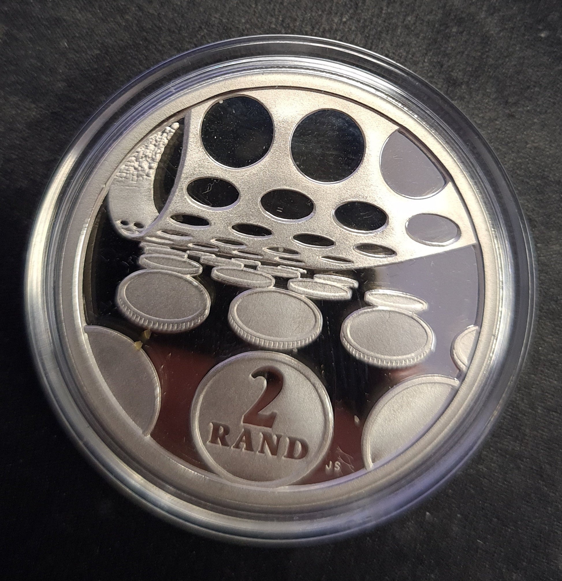 1992  PROOF SILVER TWO RAND -  COINAGE