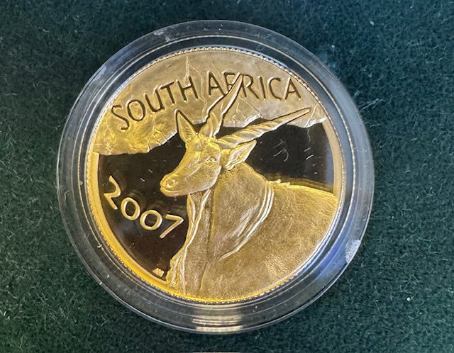 2007 GOLD NATURA ELAND HALF OUNCE PROOF