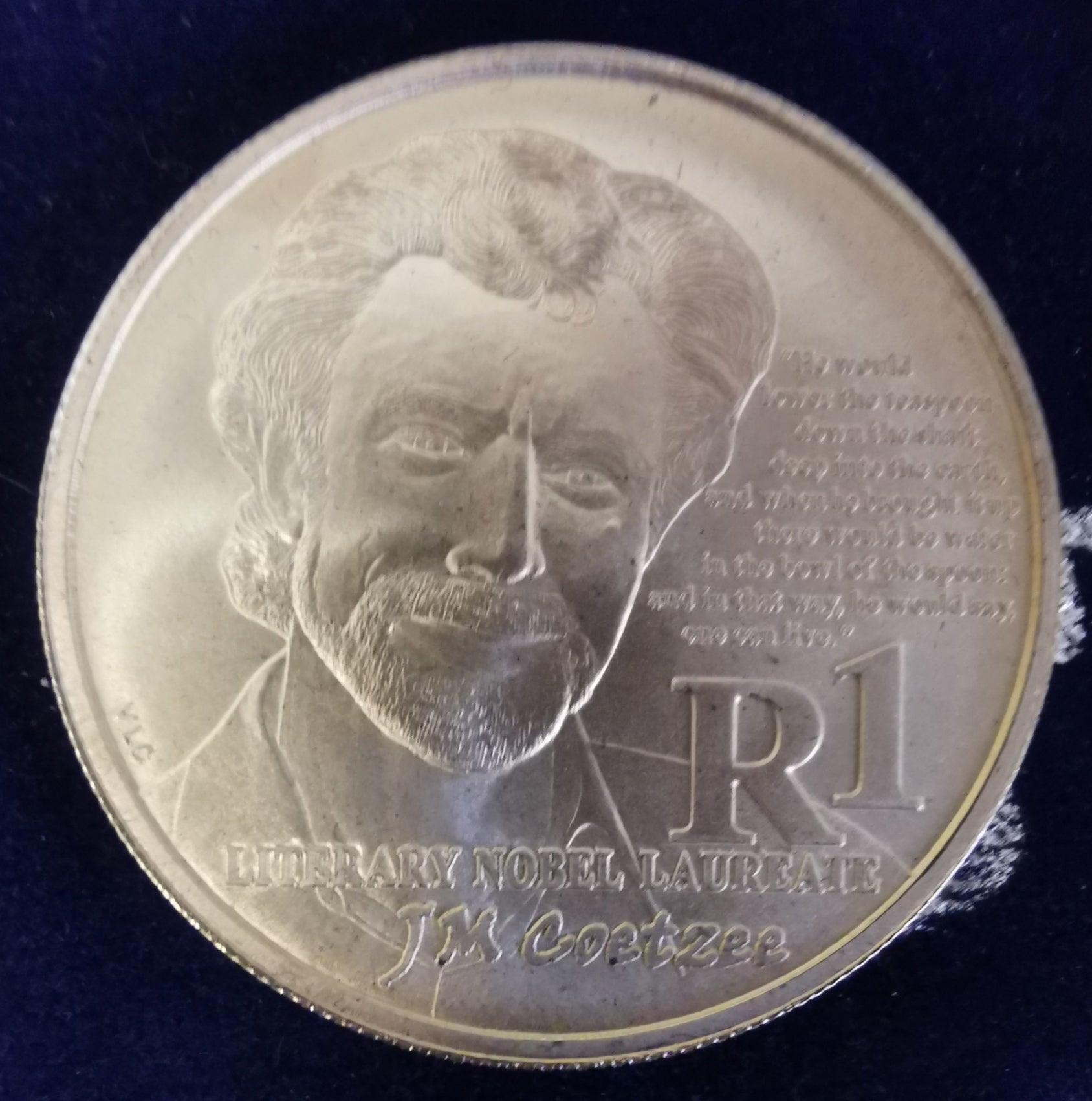 2011 UNC SILVER RAND - JM COETZEE