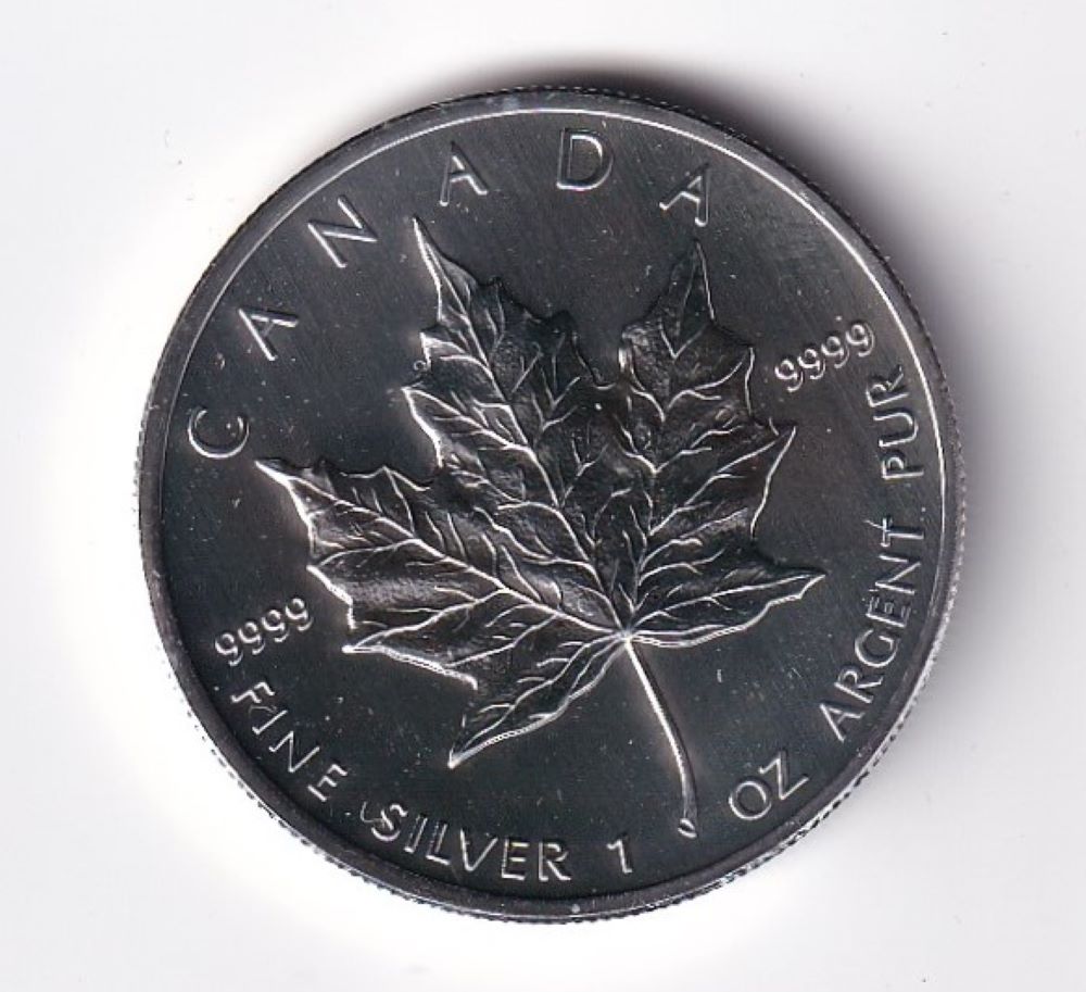 CANADA 2013 MAPLE LEAF ONE  OUNCE  SILVER PROOF