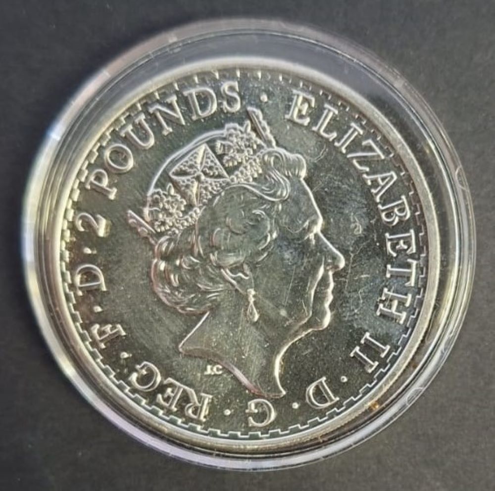 2017 SILVER GREAT BRITAIN ONE OUNCE BRITANNIA