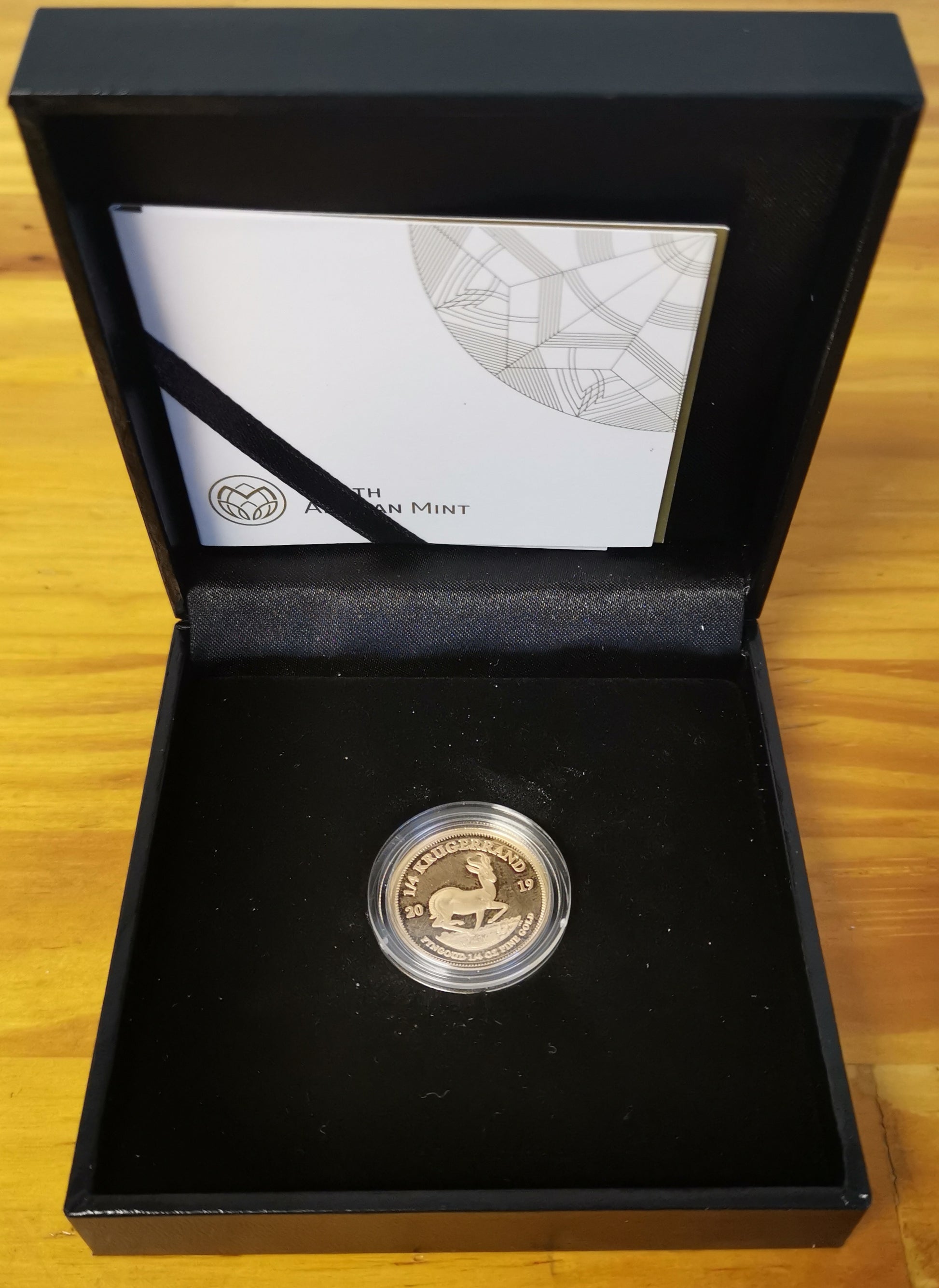 2019 QUARTER OUNCE PROOF KRUGERRAND