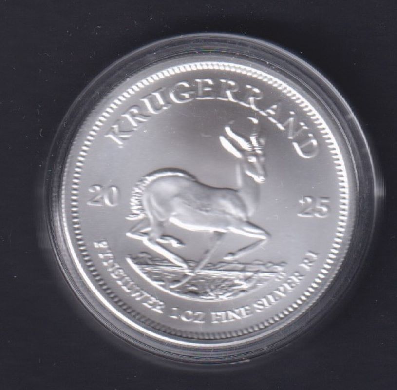 2025 ONE  OUNCE SILVER KRUGERRAND