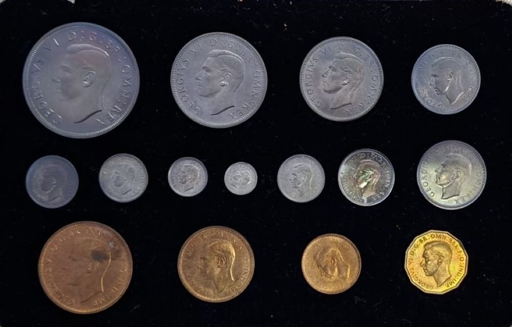 GREAT BRITAIN 1937 KGV1 SPECIMEN PROOF SET