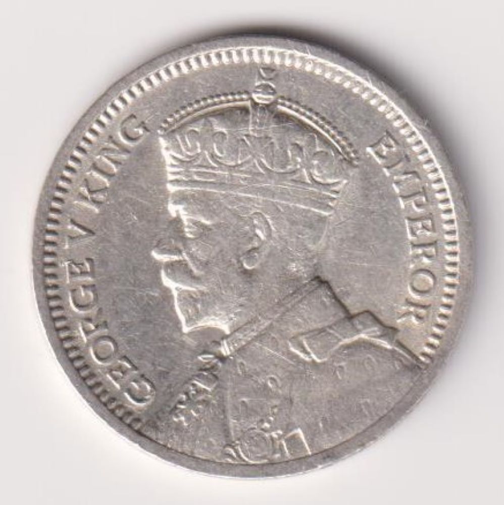 SOUTHERN RHODESIA - 3D SILVER COIN - 1936