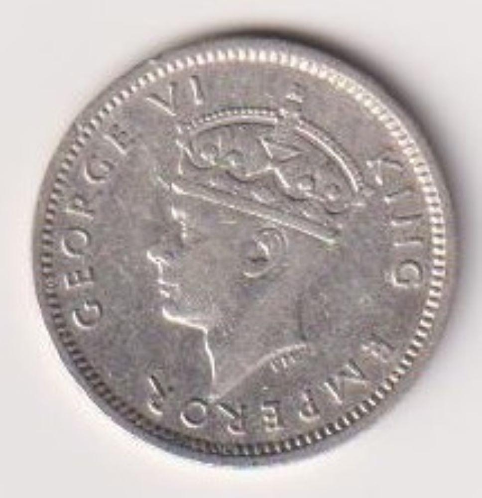 SOUTHERN RHODESIA - 3D SILVER COIN - 1939