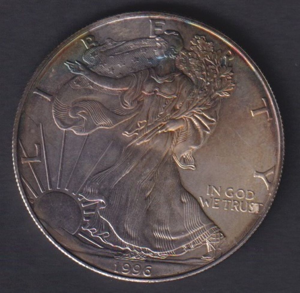 1996 USA LIBERTY SILVER  DOLLAR