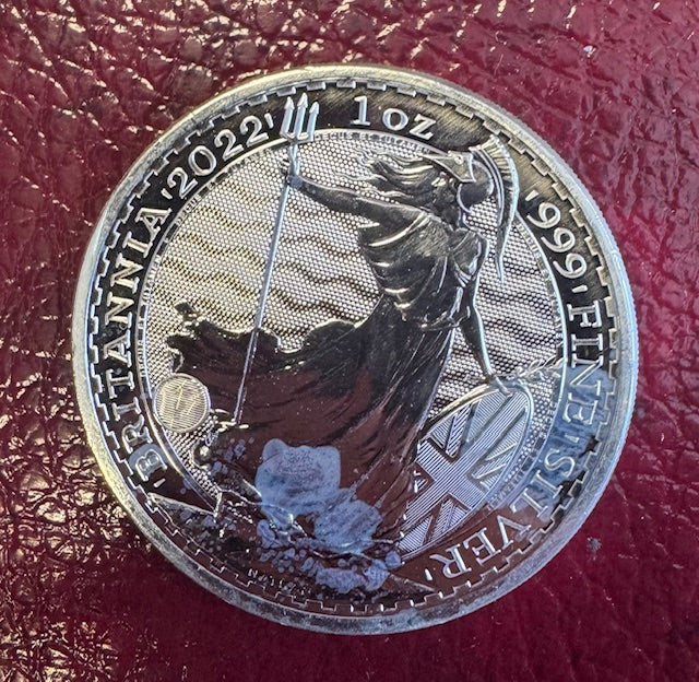 2022 SILVER GREAT BRITAIN ONE OUNCE BRITANNIA