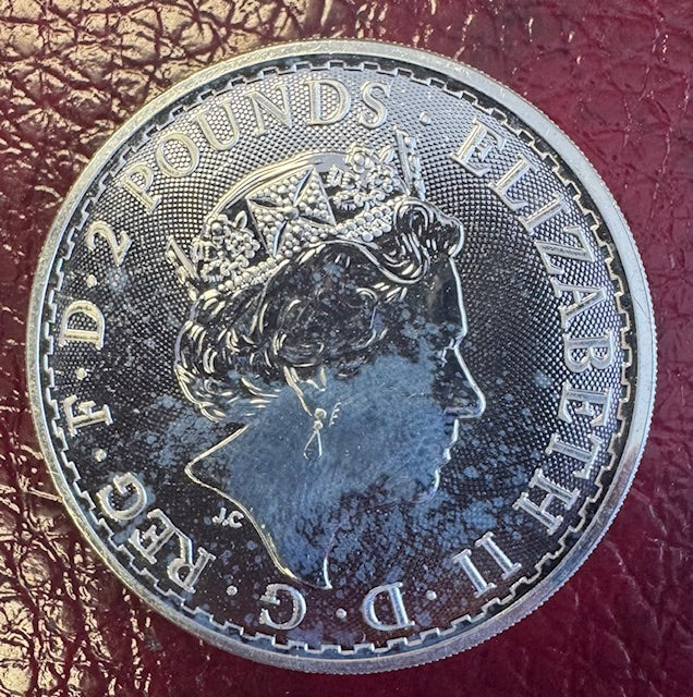 2021 SILVER GREAT BRITAIN ONE OUNCE BRITANNIA