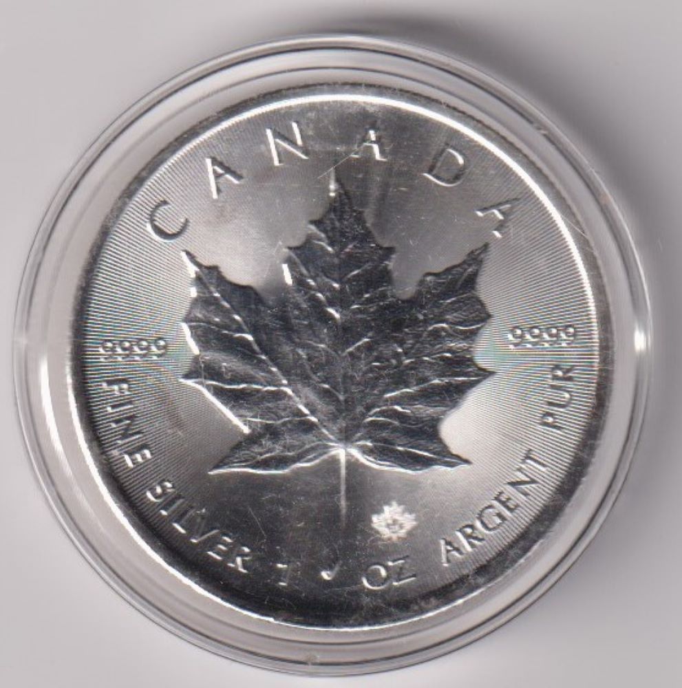 CANADA 2018 ONE SILVER OUNCE  - 5 Dollars
