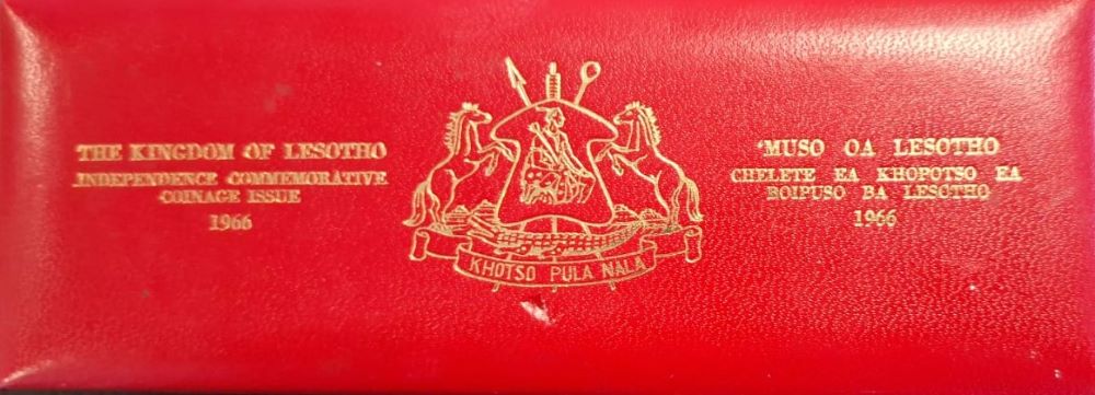 Lesotho 1966 Commemorative Silver Coin Set