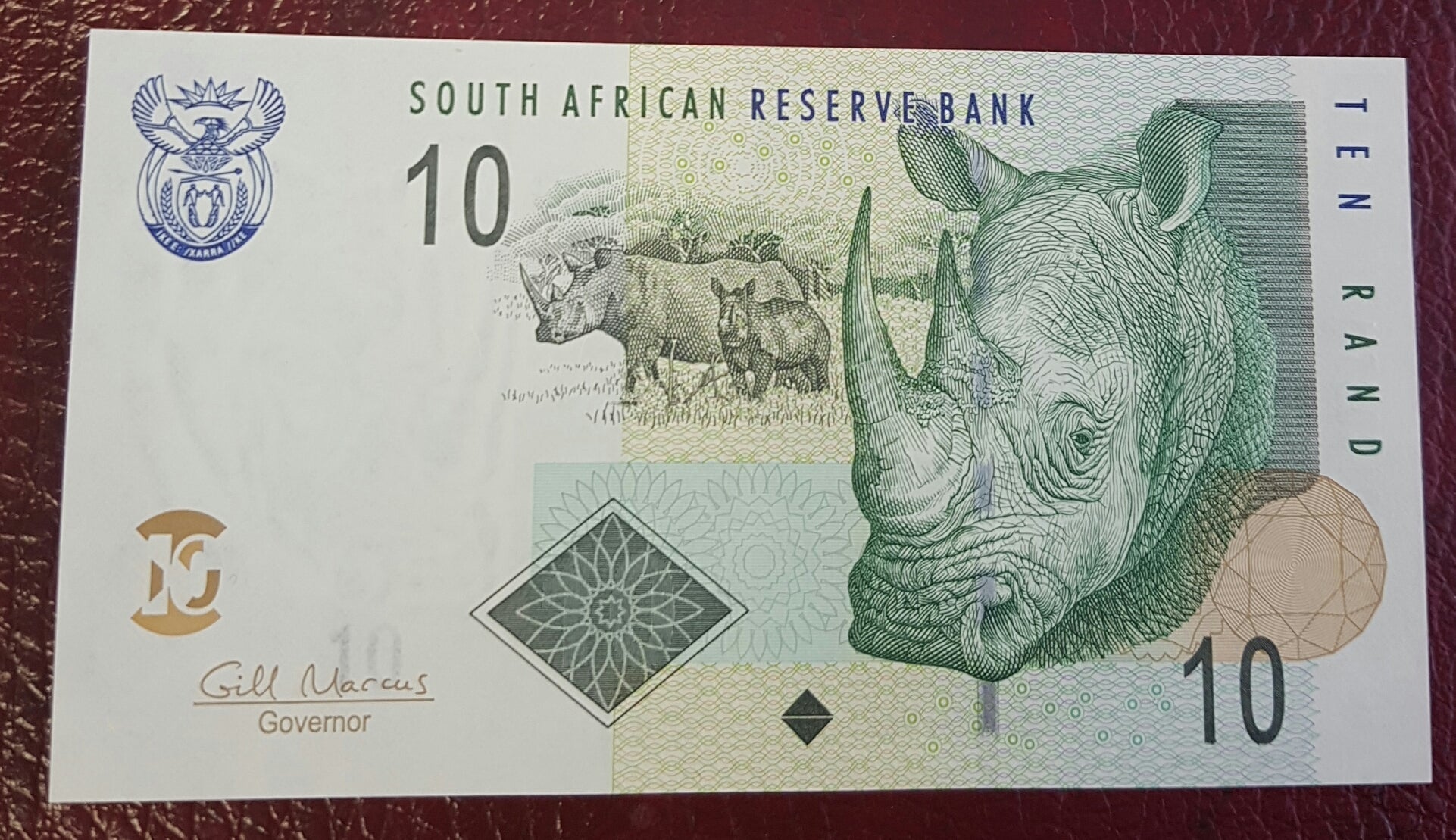 TEN RAND 2009 1ST ISSUE  - G MARCUS