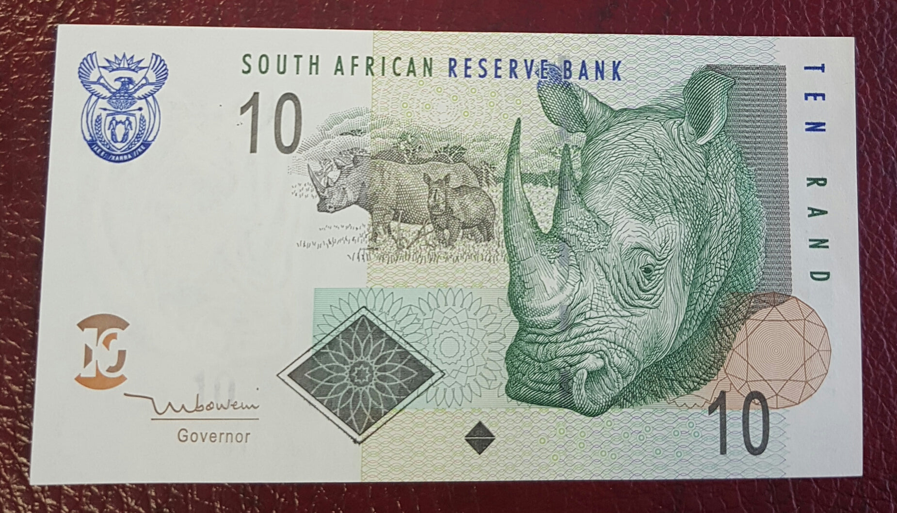 TEN RAND 2nd ISSUE 2004  - T MBOWENI
