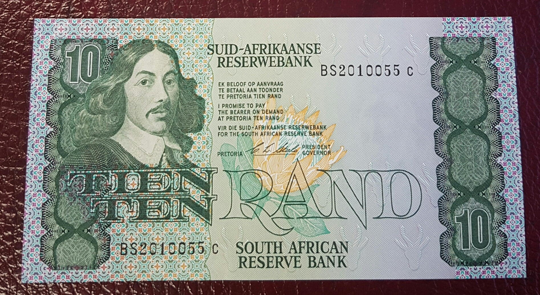 TEN RAND 1990 1st ISSUE  - CL STALS