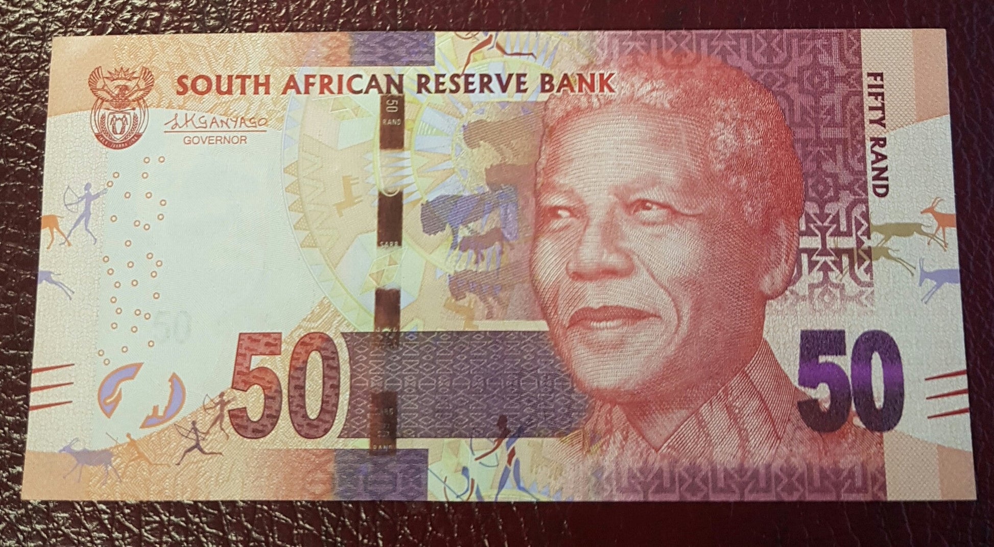 FIFTY RAND 2014 1st ISSUE  - L KGANYAGO